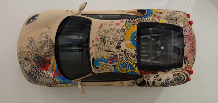 Μια Ferrari με… τατουάζ!