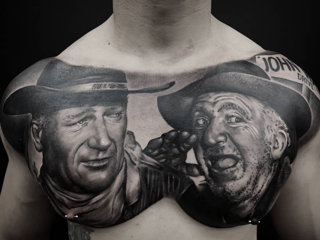 John Wayne Tattoo Find the best tattoo artists anywhere in the world