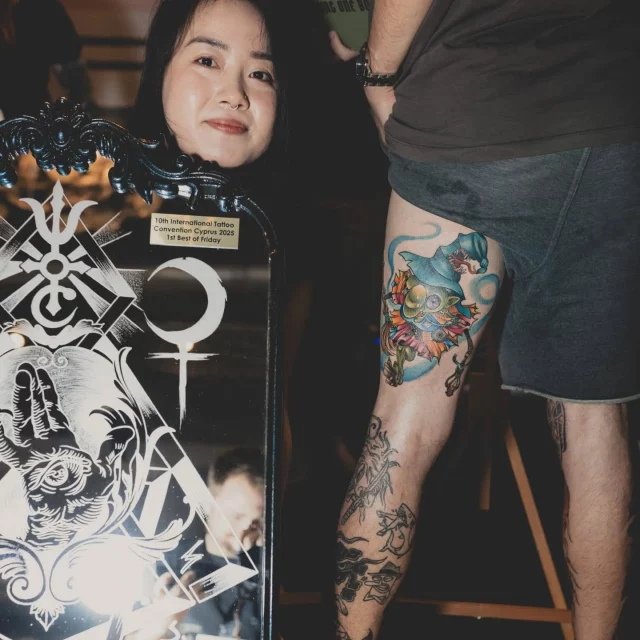 Some clicks from DAY 1 📸
Friday 28th March 2025 🖤

📍10th Cyprus International Tattoo Convention
Limassol CYPRUS 🇨🇾

For more photos just visit our FB page.
📷 By @limnas.shots
.
.
.
.
#CITC2025 #tattooing #tattoolove #tattooist #tattooed #tattooink #tattoo #inkstagram #tattoolife #inked #inkaddict #ink #inklife #tattooartist #tattooart #inktattoo #inkart #tattooers #tattoos #tattooer #worldtattooevents #limassol #cyprus